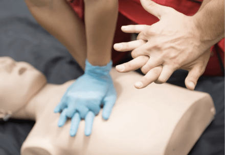 First Aid training session at NSTA Tasmania